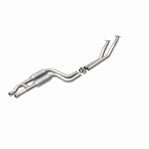 MagnaFlow direct-fit catalytic converter for 1997-1998 BMW driver side stainless steel CARB compliant 24022