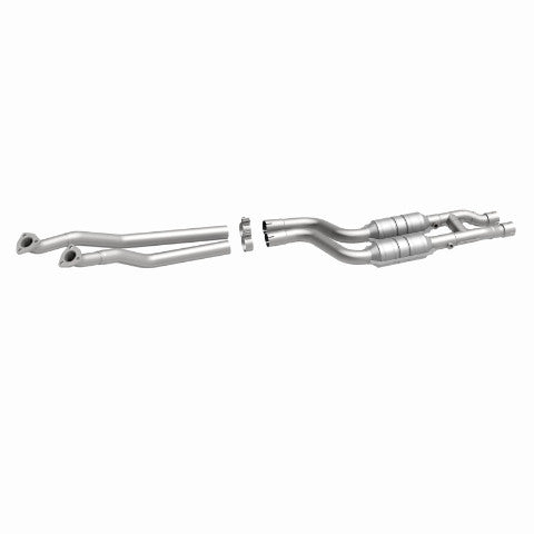 MagnaFlow direct-fit catalytic converter for 1997-1998 BMW driver side stainless steel CARB compliant 24022
