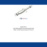 MagnaFlow direct-fit catalytic converter for 2000-2005 Toyota 1.8L stainless steel CARB compliant 24064