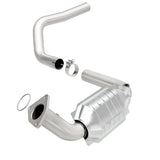 MagnaFlow direct-fit catalytic converter fits 2003-2006 Hummer H2 6.0L and 2003-2006 Hummer H2 6.0L driver side 6.0L driver side stainless steel Federal EPA compliant OBDII 24084