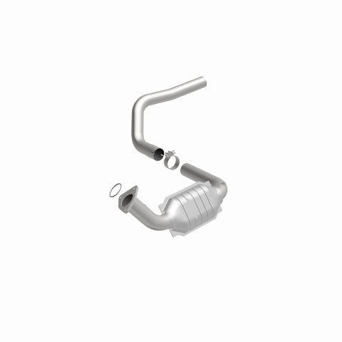MagnaFlow direct-fit catalytic converter fits 2003-2006 Hummer H2 6.0L and 2003-2006 Hummer H2 6.0L driver side 6.0L driver side stainless steel Federal EPA compliant OBDII 24084