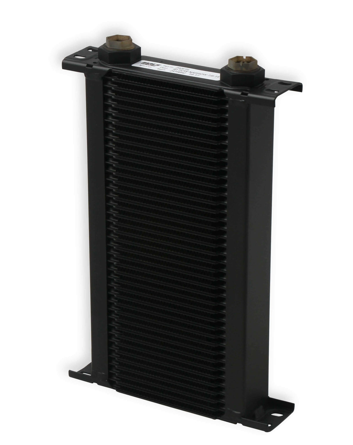 UltraPro Oil Cooler 40 RowsNarrow Cooler10 O-Ring Boss Female Ports-240ERL AN fitting black aluminum