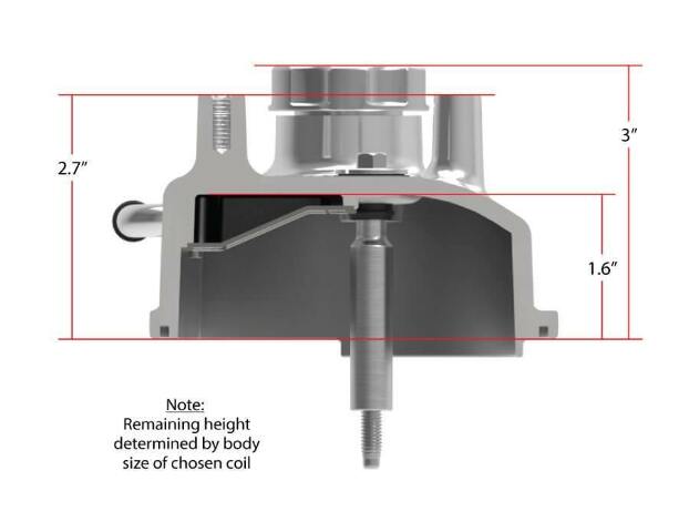 Holley performance fuel system component polished