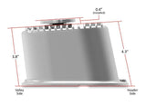 Holley performance fuel system component for Chevy polished
