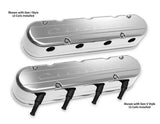 Holley performance fuel system component for Chevy polished