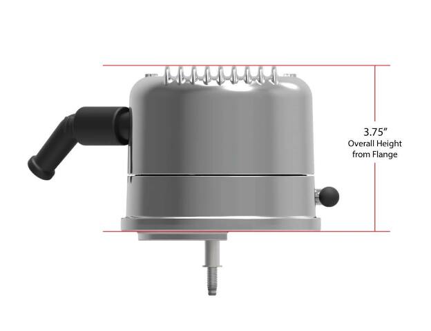 Holley performance fuel system component polished