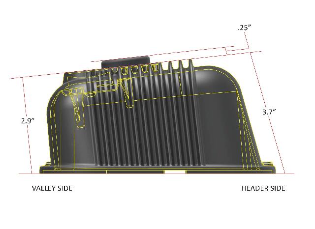 Holley performance fuel system component black