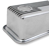 Holley performance fuel system component for Chevy polished