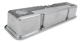 Holley performance fuel system component for Chevy polished