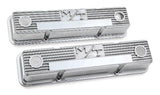Holley performance fuel system component for Chevy polished