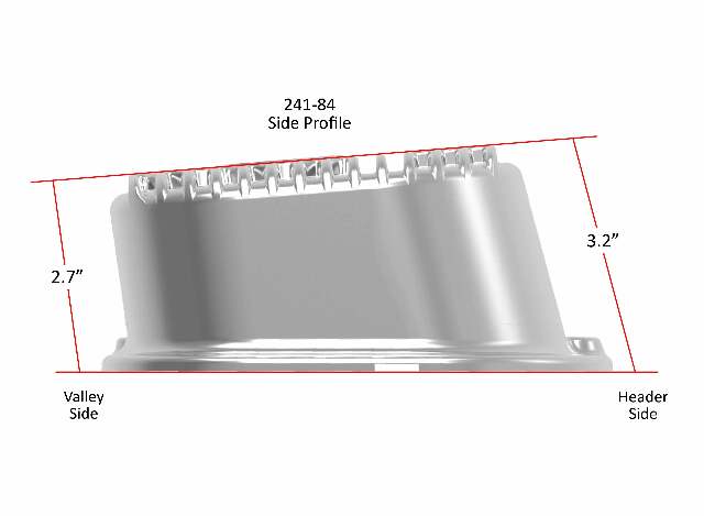 Holley performance fuel system component for Chevy polished