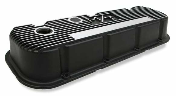Holley performance fuel system component for Chevy black