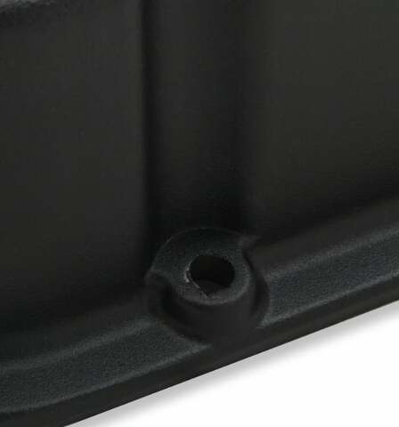 Holley performance fuel system component for Chevy black