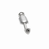 MagnaFlow direct-fit catalytic converter fits 2001-2004 Pathfinder passenger side rr passenger side stainless steel Federal EPA compliant OBDII 24118
