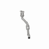 MagnaFlow direct-fit catalytic converter for 1996-1997 BMW driver side stainless steel Federal EPA compliant OBDII 24130