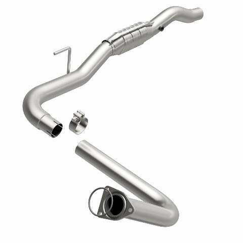 MagnaFlow direct-fit catalytic converter for 1999-2000 Chevy Silverado 2500 driver side stainless steel Federal EPA compliant OBDII 24147