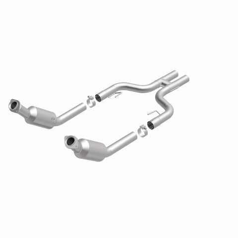 MagnaFlow direct-fit catalytic converter for 2005-2010 Ford Mustang stainless steel CARB compliant 24151