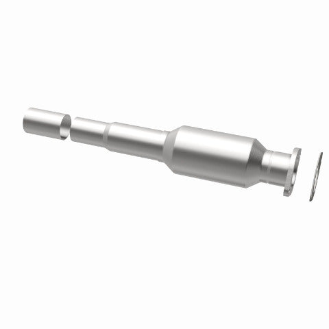 MagnaFlow direct-fit catalytic converter for 2004-2006 Mazda 2 inch inlet 2.3 inch outlet stainless steel Federal EPA compliant OBDII 24178