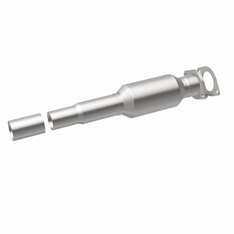 MagnaFlow direct-fit catalytic converter for 2004-2006 Mazda 2 inch inlet 2.3 inch outlet stainless steel Federal EPA compliant OBDII 24178