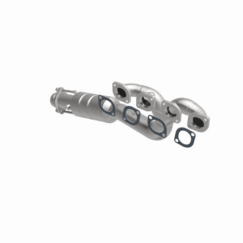 MagnaFlow direct-fit catalytic converter for 2002-2003 BMW 4.4L driver side stainless steel Federal EPA compliant OBDII 24192