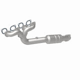 MagnaFlow direct-fit catalytic converter for 2002-2003 BMW 4.4L driver side stainless steel Federal EPA compliant OBDII 24192