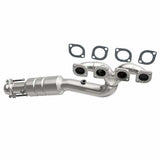 MagnaFlow direct-fit catalytic converter for 2002-2003 BMW 4.4L driver side stainless steel Federal EPA compliant OBDII 24192