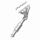 MagnaFlow direct-fit catalytic converter for 2002-2003 BMW 4.4L passenger side stainless steel Federal EPA compliant OBDII 24194