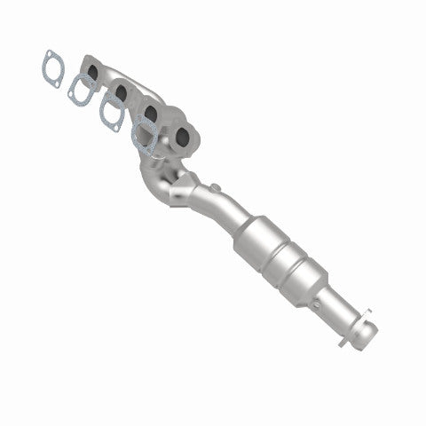MagnaFlow direct-fit catalytic converter for 2002-2003 BMW 4.4L passenger side stainless steel Federal EPA compliant OBDII 24194