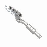 MagnaFlow direct-fit catalytic converter for 2002-2003 BMW 4.4L passenger side stainless steel Federal EPA compliant OBDII 24194