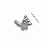 MagnaFlow direct-fit catalytic converter for 2002-2003 BMW 4.4L passenger side stainless steel Federal EPA compliant OBDII 24194