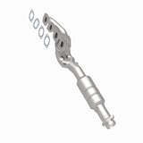 MagnaFlow direct-fit catalytic converter for 2002-2003 BMW 4.4L passenger side stainless steel Federal EPA compliant OBDII 24194