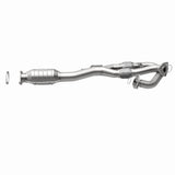 MagnaFlow direct-fit catalytic converter fits 06 Murano 3.5 V6 AWD 3.5 inch inlet/outlet stainless steel CARB compliant 24213