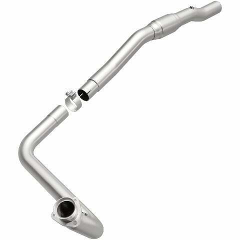 MagnaFlow direct-fit catalytic converter fits 2001-2002 Chevrolet Express 3500, GMC Savana 3500, and additional vehicles. Hardware is included to eliminate the hassle of working wi