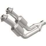MagnaFlow direct-fit catalytic converter fits 1990-1997 Jaguar Vanden Plas 4.0L and 1990-1997 Jaguar XJ6 4.0L stainless steel Federal EPA compliant OBDII 24226