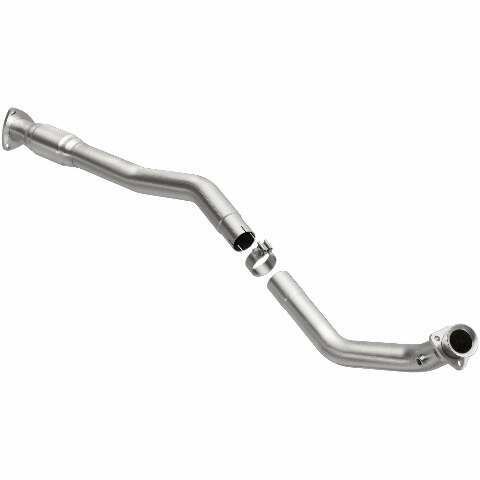 MagnaFlow direct-fit catalytic converter fits 2001-2002 Chevrolet Express 3500, GMC Savana 3500, and additional vehicles. Hardware is included to eliminate the hassle of working wi