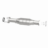 MagnaFlow direct-fit catalytic converter fits 2001-2002 Montero 3.5L Rear 3.5L stainless steel CARB compliant 24239
