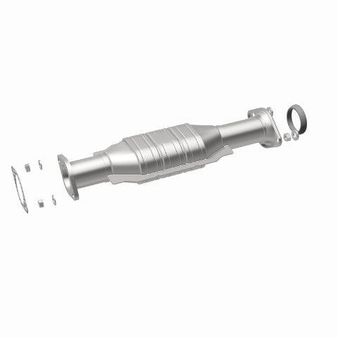 MagnaFlow direct-fit catalytic converter fits 2001-2002 Montero 3.5L Rear 3.5L stainless steel CARB compliant 24239