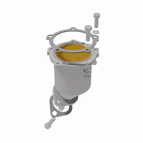 MagnaFlow direct-fit catalytic converter for 2003-2006 Hyundai Santa Fe 3.5L stainless steel Federal EPA compliant OBDII 24241