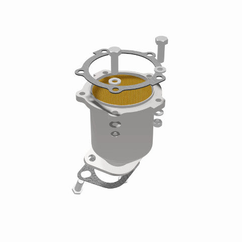 MagnaFlow direct-fit catalytic converter for 2003-2006 Hyundai Santa Fe 3.5L stainless steel Federal EPA compliant OBDII 24241
