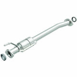 MagnaFlow direct-fit catalytic converter fits 1999-2005 Suzuki Grand Vitara and 2002-2003 Suzuki XL-7, this and 2002-2005 Grand Vitara 2.5L stainless steel Federal EPA compliant OB