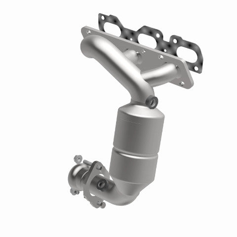 MagnaFlow direct-fit catalytic converter fits 2001-2007 Ford Escape, 2001-2006 Mazda Tribute, and more, this and 2001-2006 Escape 3.0 w/oil 3 inch inlet/outlet stainless steel Fede