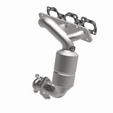MagnaFlow direct-fit catalytic converter fits 2001-2007 Ford Escape, 2001-2006 Mazda Tribute, and more, this and 2001-2006 Escape 3.0 w/oil 3 inch inlet/outlet stainless steel Fede