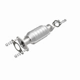 MagnaFlow direct-fit catalytic converter fits 2001-2003 Rio 1.5/1.6 rr 1.5 inch inlet 1.6 inch outlet stainless steel Federal EPA compliant OBDII 24407