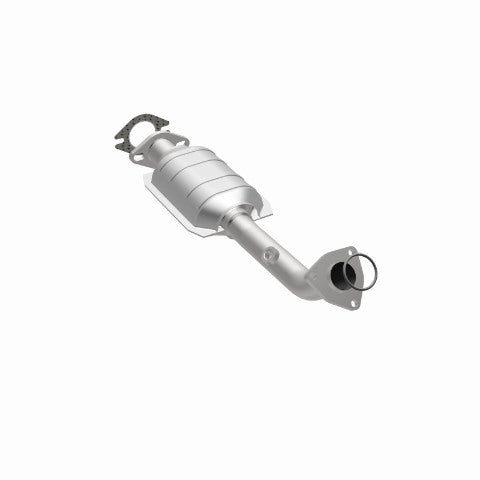 MagnaFlow direct-fit catalytic converter fits 2001-2004 Nissan Pathfinder and 2002-2003 Infiniti QX4, this and 2001-2004 Pathfinder driver side rr driver side stainless steel CARB 