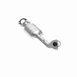MagnaFlow direct-fit catalytic converter fits 2001-2004 Nissan Pathfinder and 2002-2003 Infiniti QX4, this and 2001-2004 Pathfinder driver side rr driver side stainless steel CARB 