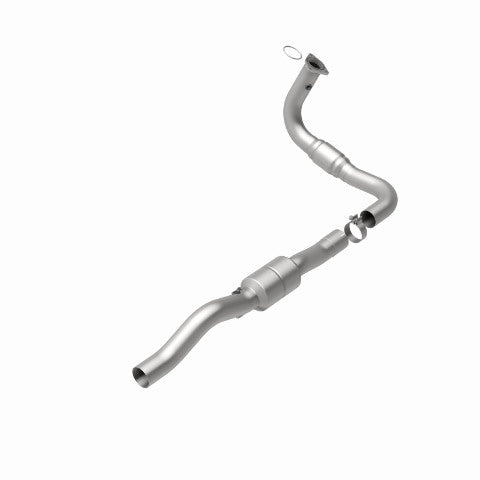 MagnaFlow direct-fit catalytic converter fits 2001-2002 Chevrolet Silverado 2500 HD and GMC Sierra 2500 HD and 2001-2002 2500HD 8.1 driver side driver side stainless steel CARB com