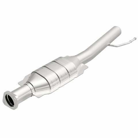 MagnaFlow direct-fit catalytic converter fits 2005-2009 Escape/Trib 2.3 rr 2.3 inch inlet/outlet stainless steel Federal EPA compliant OBDII 24463