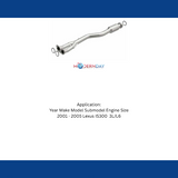 MagnaFlow direct-fit catalytic converter for 2001-2005 Lexus 3.0L stainless steel CARB compliant OBDII 24464