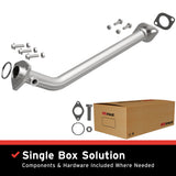 1996-2000 Nissan Pathfinder Direct-Fit Front Pipe Kit 107-0077 stainless steel
