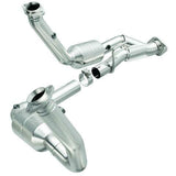 MagnaFlow direct-fit catalytic converter for 2005-2010 Jeep Grand Cherokee stainless steel Federal EPA compliant OBDII 24490